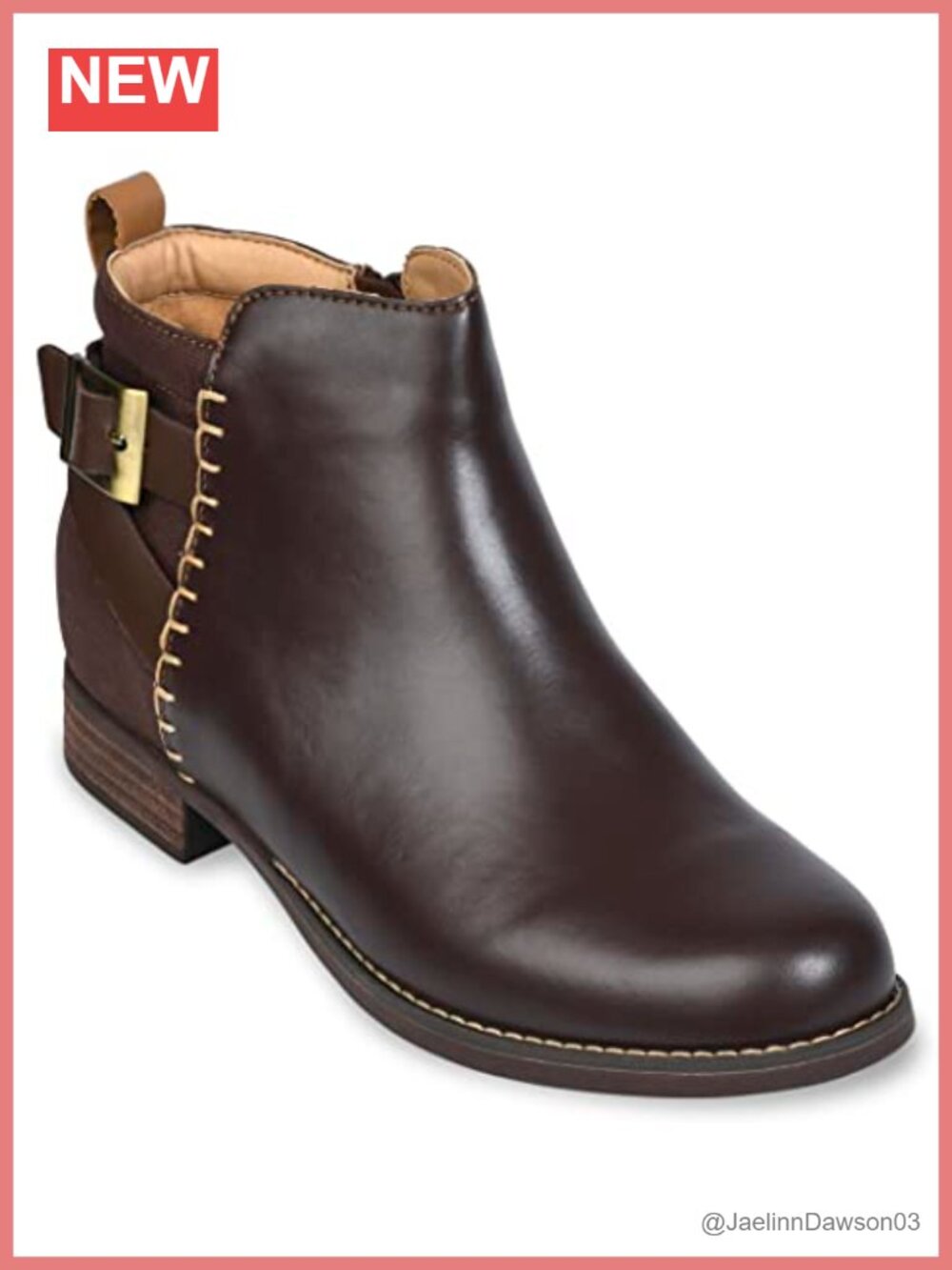 Spenco Womens Dove Creek Full Grain Leather Ankle Bootie Orthotic Arch Support